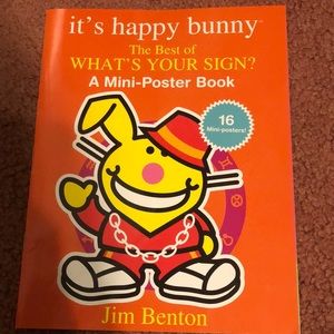 It’s happy bunny Vintage The Best of What’s your Sign? A mini Poster Book